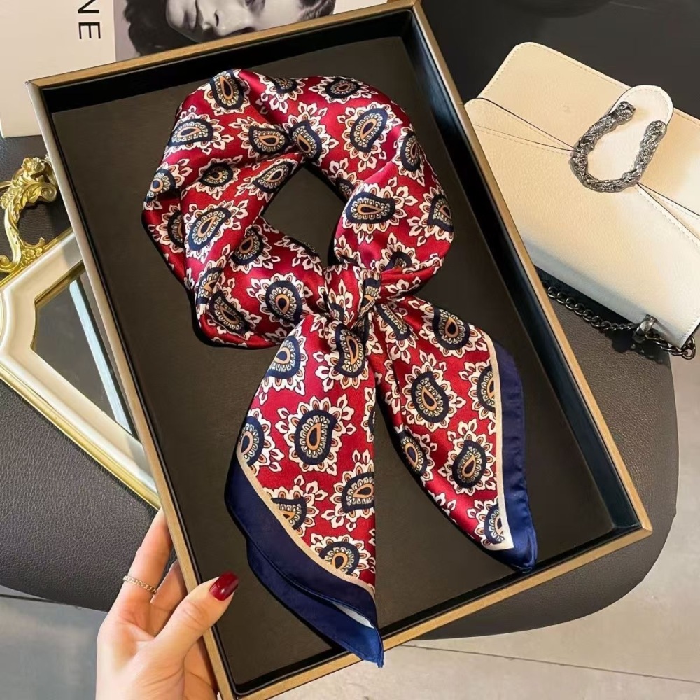 Handkerchief Cotton Men - Lenço Quadrado Estiloso para Homens, Estampa