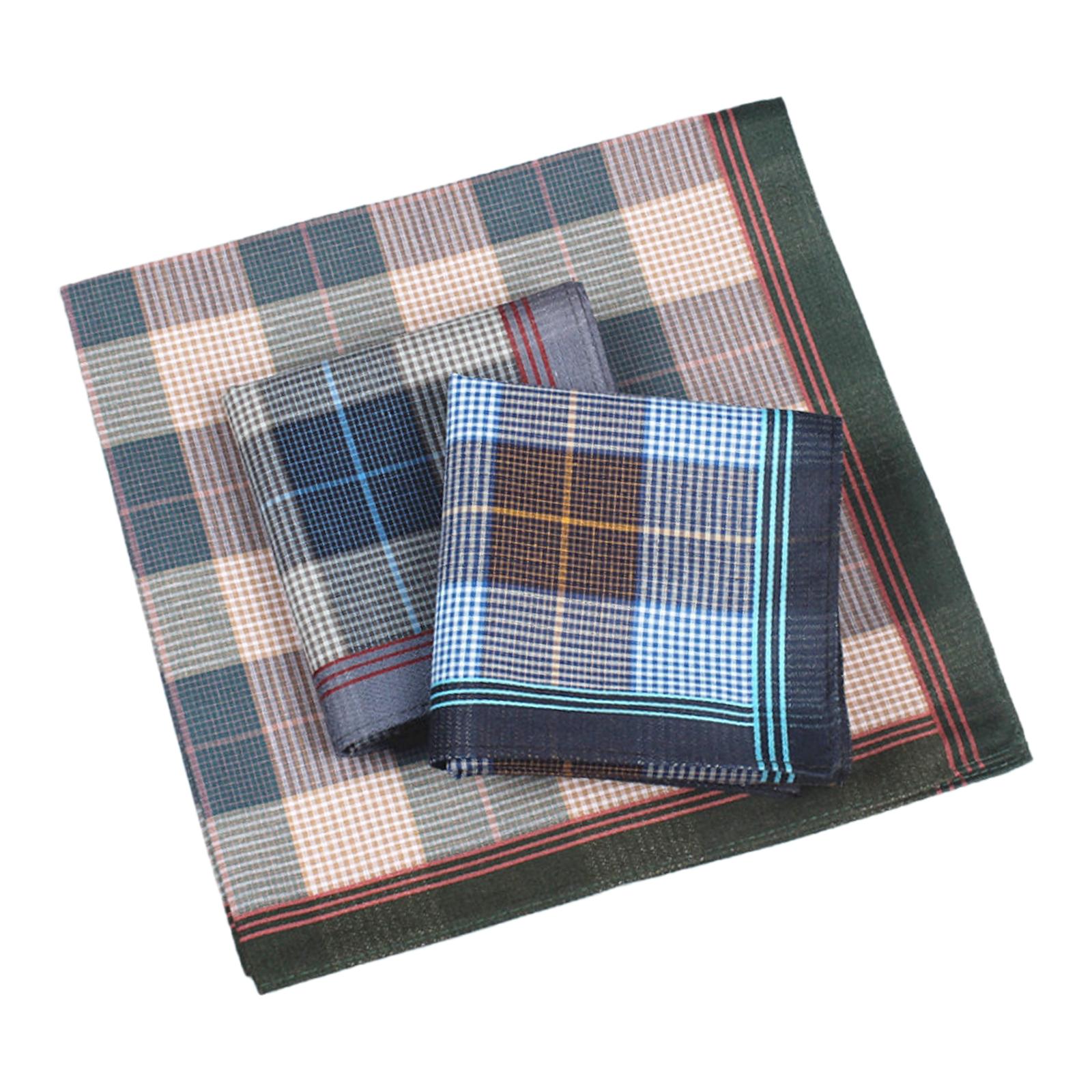 Handkerchief Cotton Men - 6 Lenços de Bolso, Lenços Universais