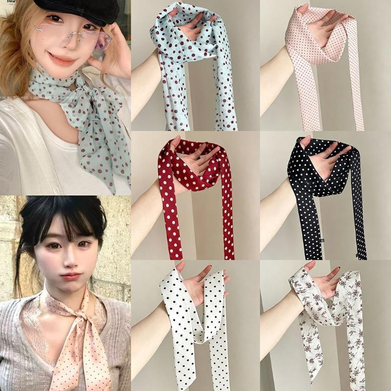 Silk Neck Scarf - Lenço de Seda com Estampa Floral