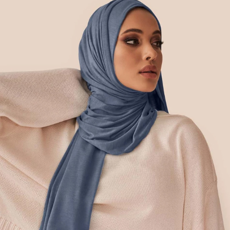 Bandana Cotton - Camisola Hijab de Algodão Macio para