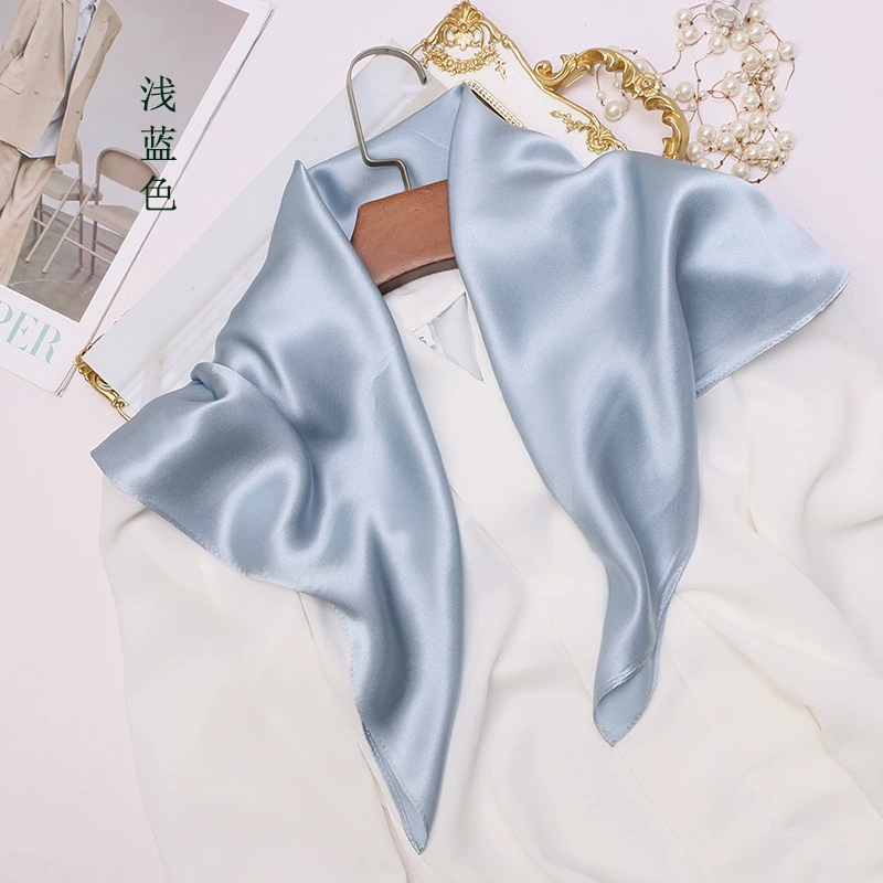 Silk Neck Scarf - Lenço de Seda Mulberry em Cores