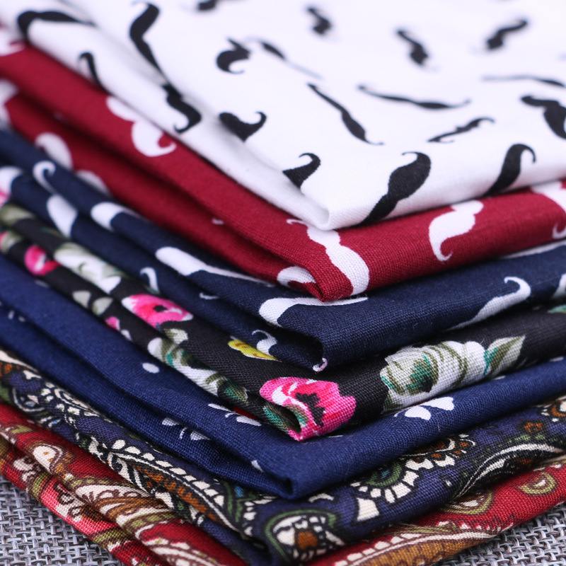 Moda algodão bolso quadrado fl - Handkerchief Cotton Men avaliação e preço