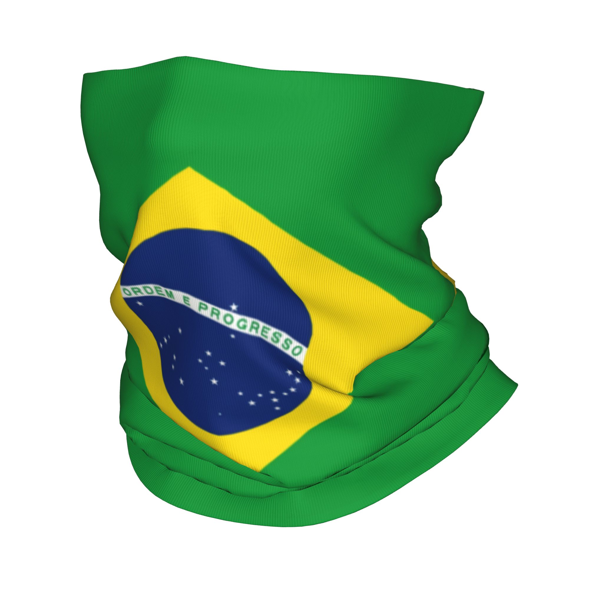 Bandana com bandeira do Brasil - Neck Warmer Tube avaliação e preço