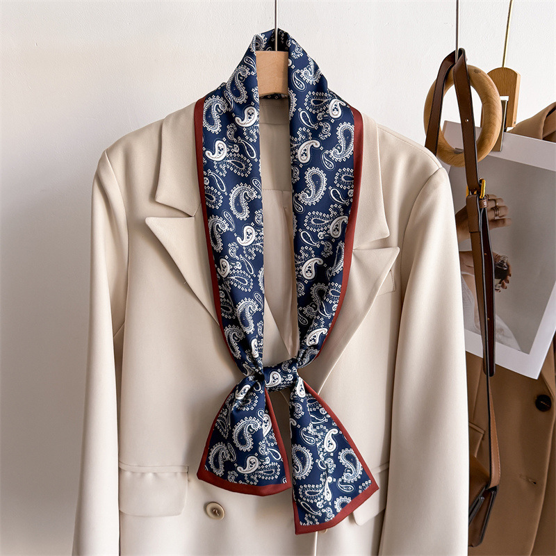 Lenço de Seda Estampado Femini - Face Scarf Mask avaliação e preço