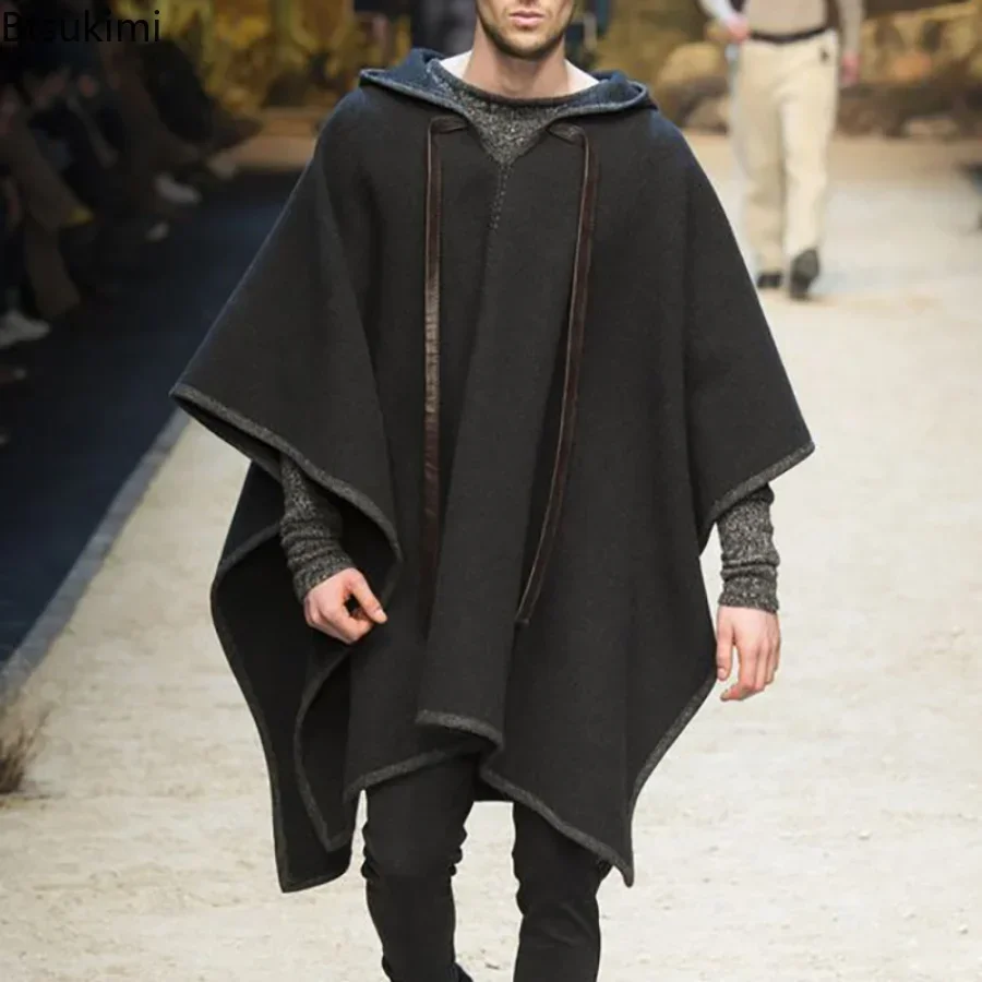 Novo 2025 outono inverno xale  - Muffler Men Wool avaliação e preço