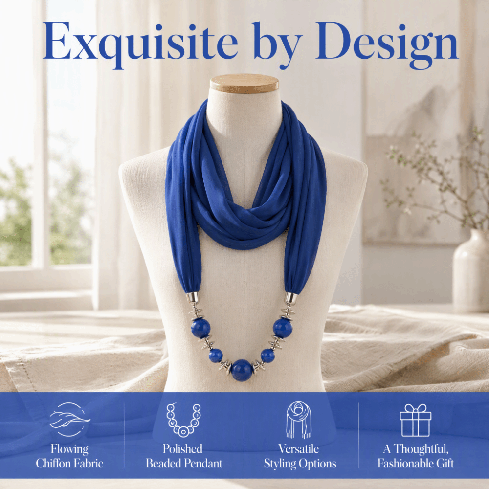 Novo Cachecol de Chiffon em Co - Infinity Scarf Knit avaliação e preço
