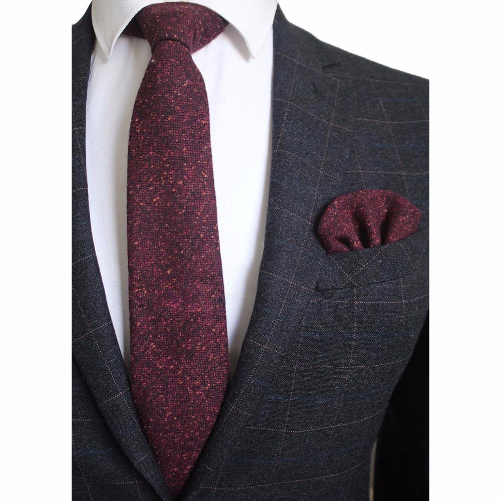 Ricnais gravata de lã de 8cm,  - Handkerchief Cotton Men avaliação e preço